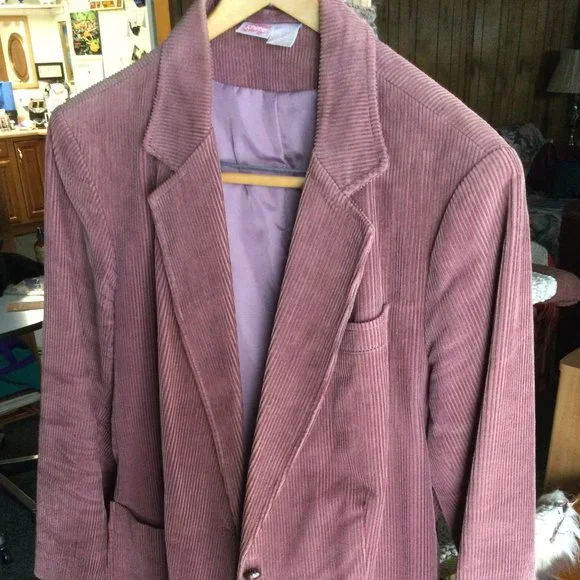 jcpenney Jackets Coats Jc Penney Corduroy Ladies Blazer